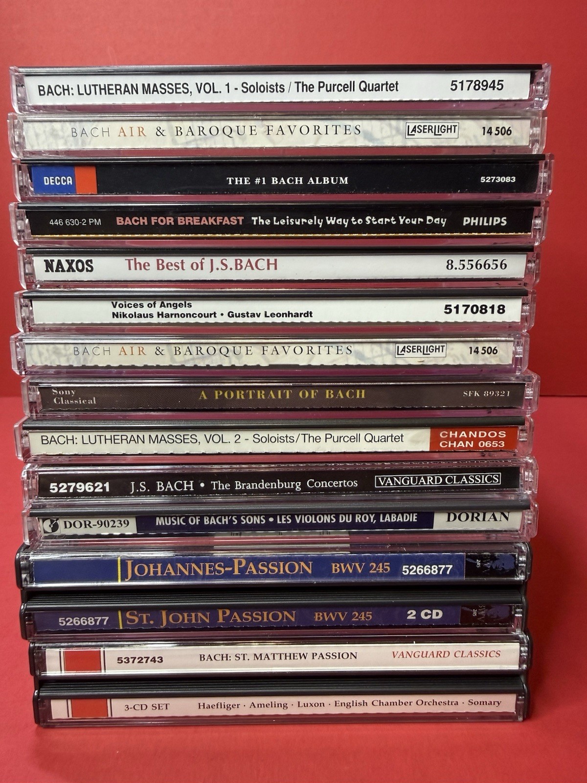 Awesome Lot Of 13 Classical Composer J.S. Bach CD’s Like New