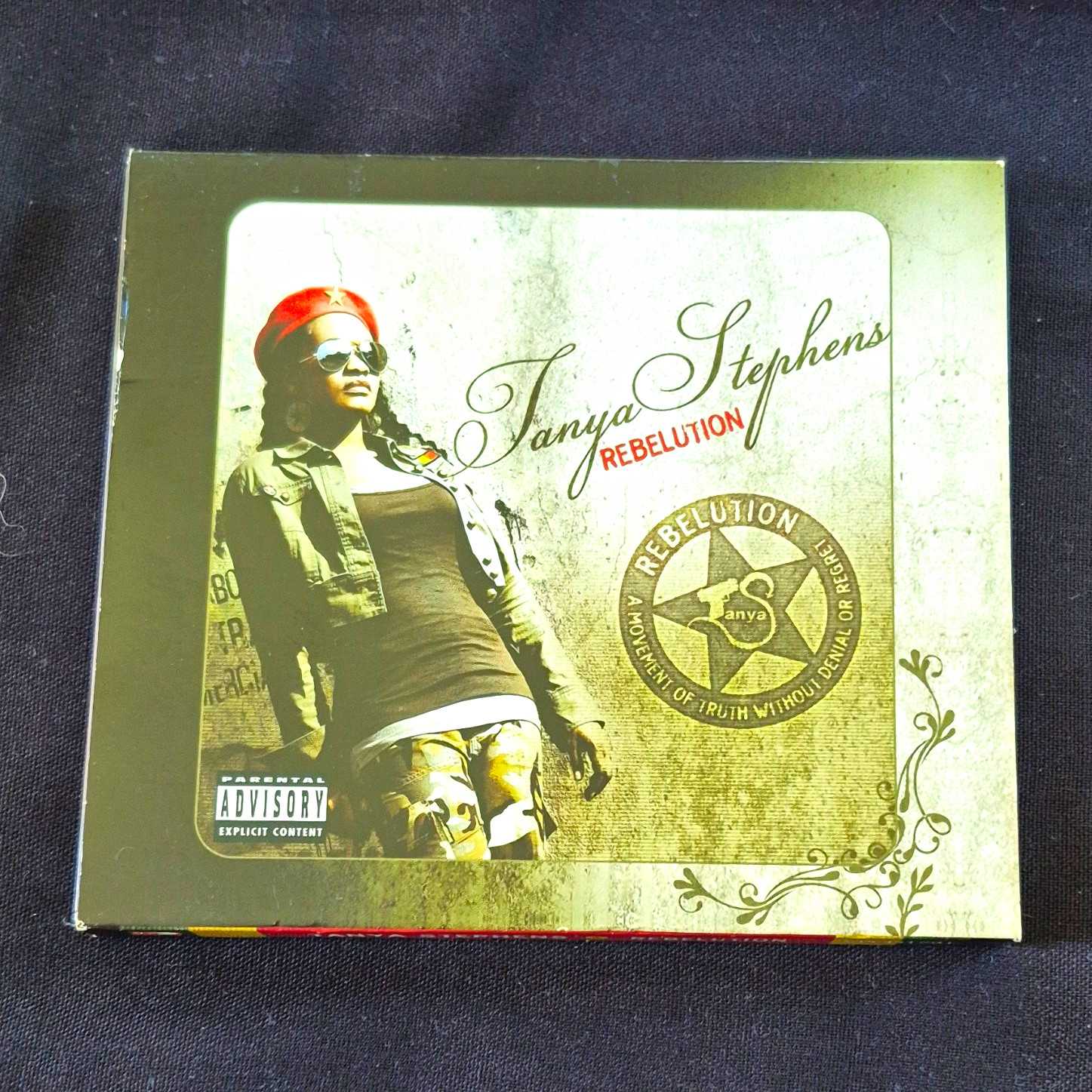 Tanya Stephens Rebelution CD VP Records 2006 Reggae Jewel Case Explicit