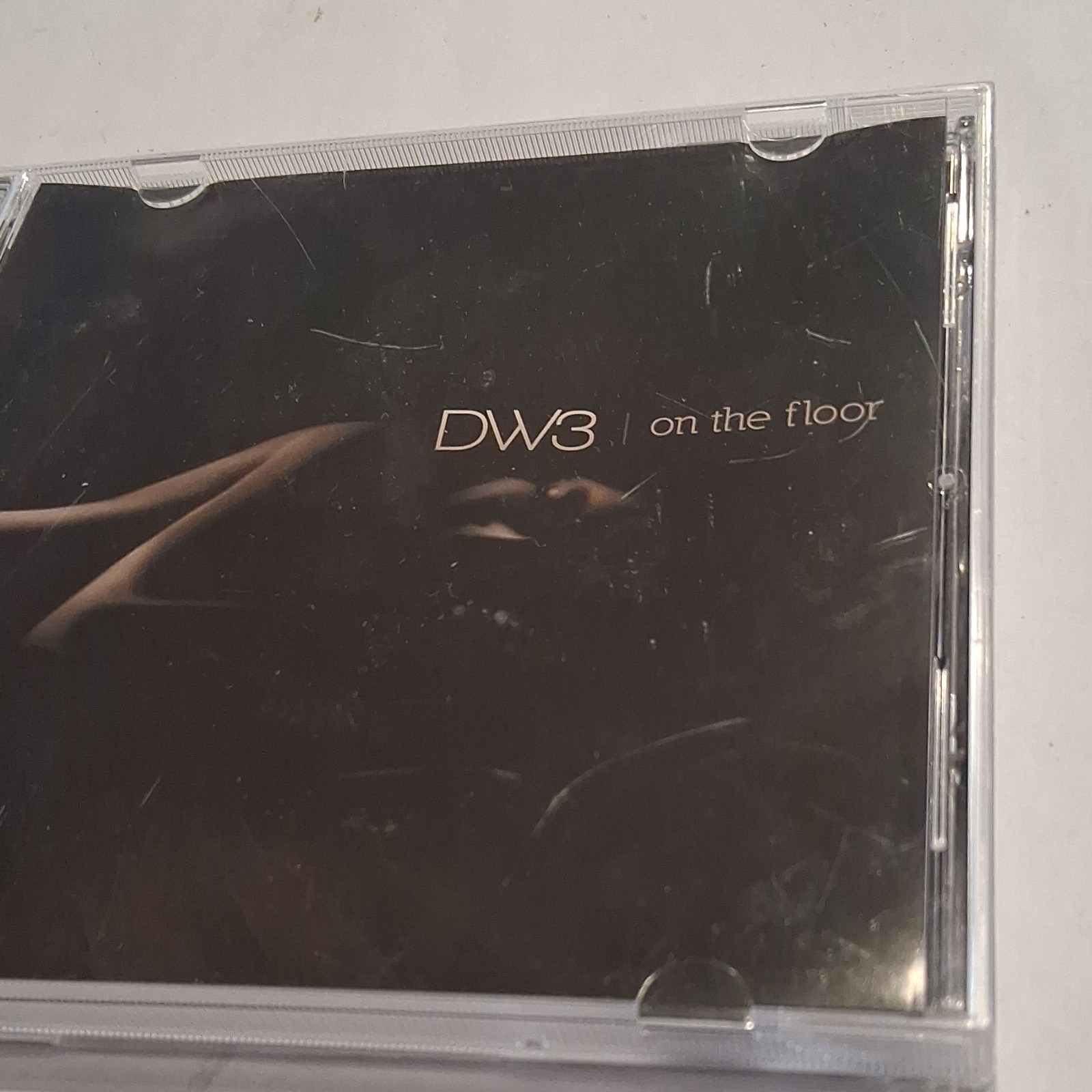DW3 on the floor CD album jewel case standard black music disc artist DW3