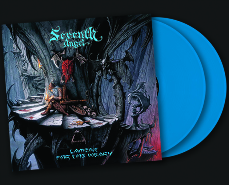 SEVENTH ANGEL - LAMENT FOR THE WEARY (Legends Remastered) Double Blue Vinyl