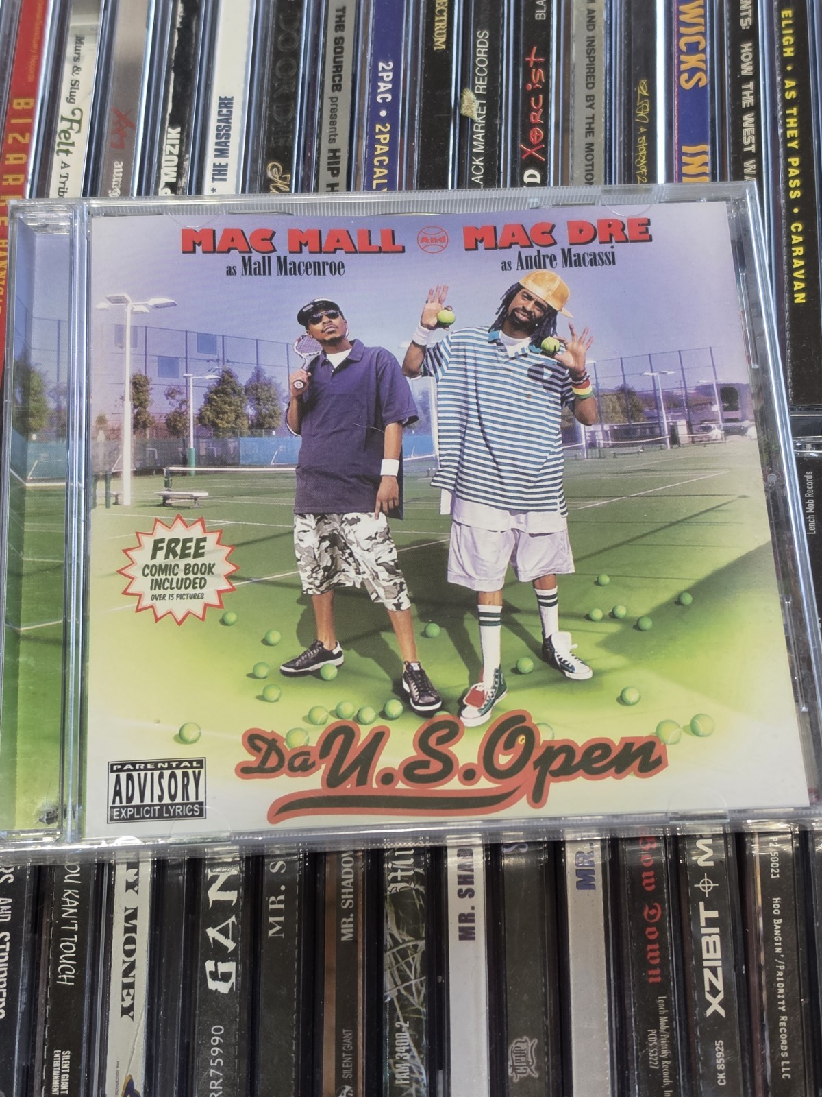 New Mac Mall & Mac Dre - Da U.S. Open CD Thizz Rare HTF OOP 