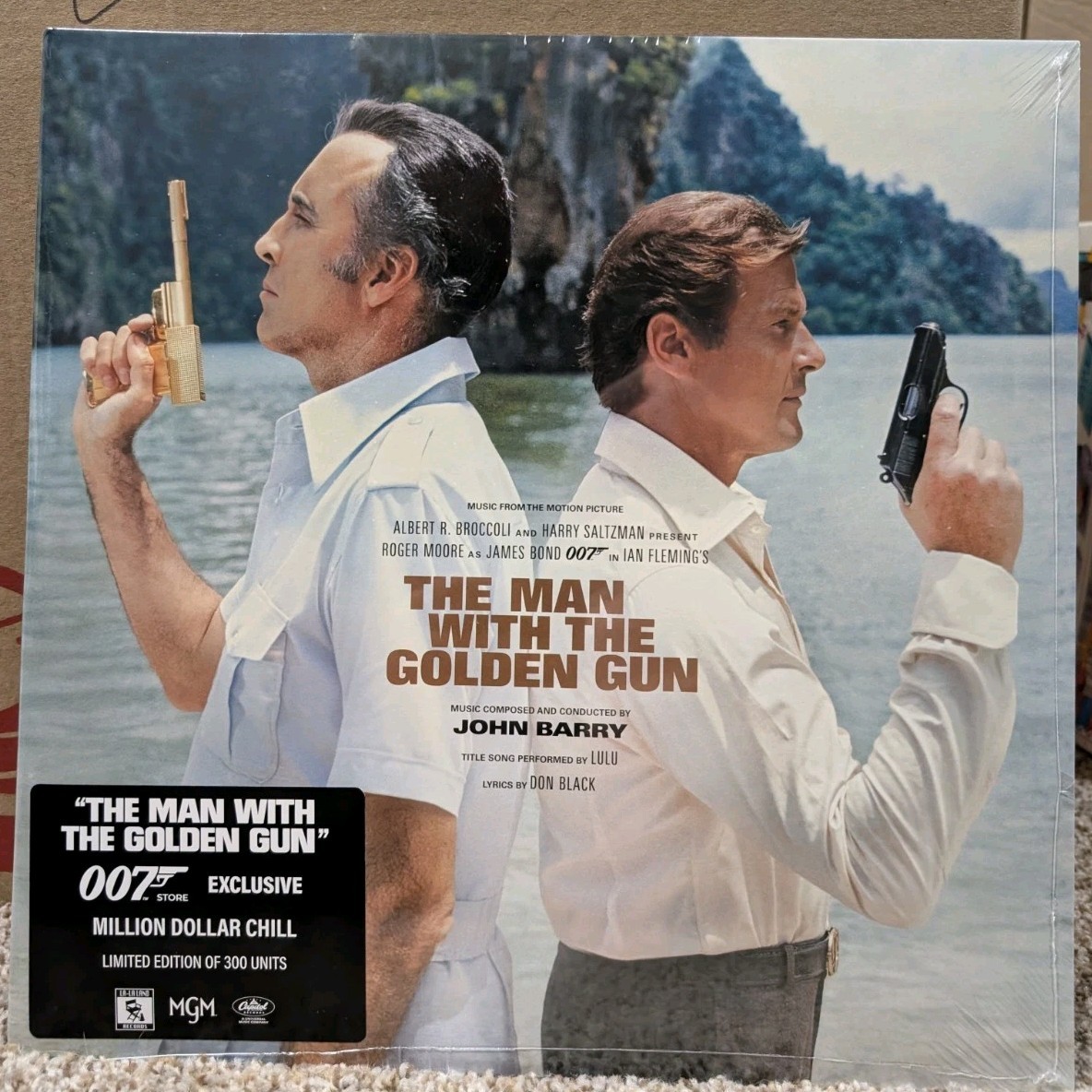 The Man With The Golden Gun 2 Vinyl La-La Land Records Million Dollar Chill LTD