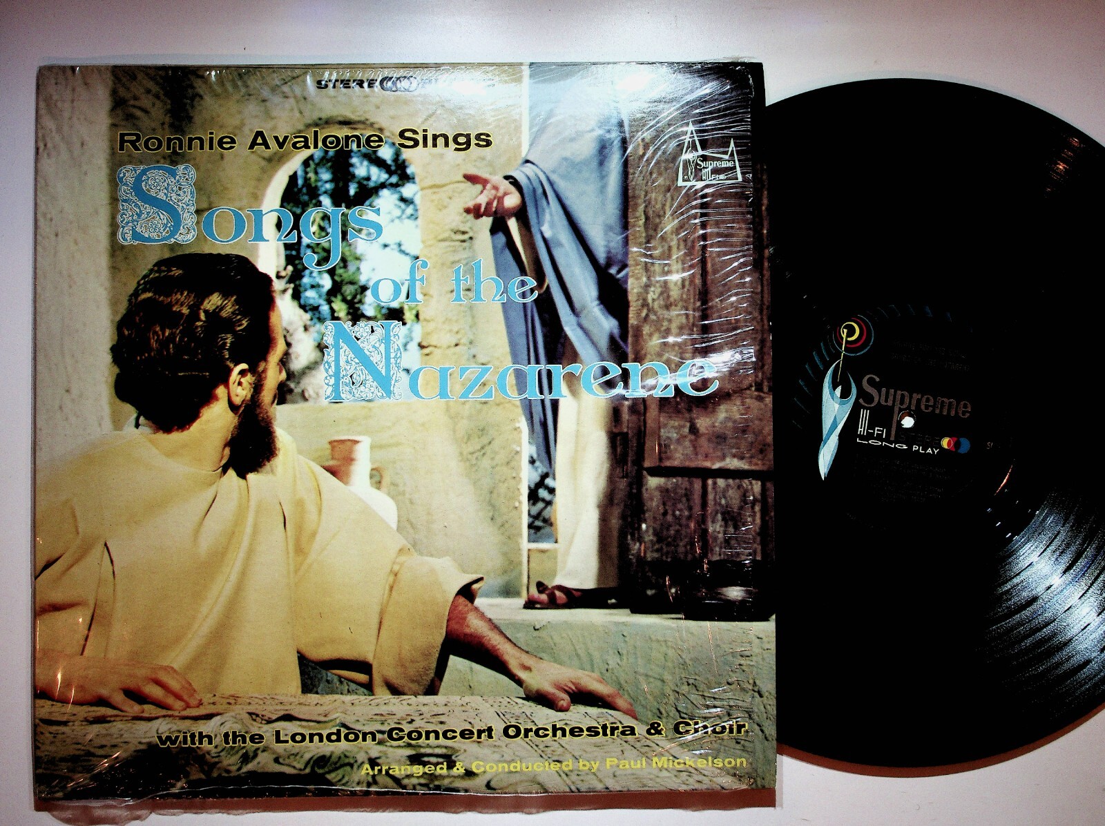 Ronnie Avalone Songs Nazarene Paul Mickelson Christian Vinyl LP Record VG+