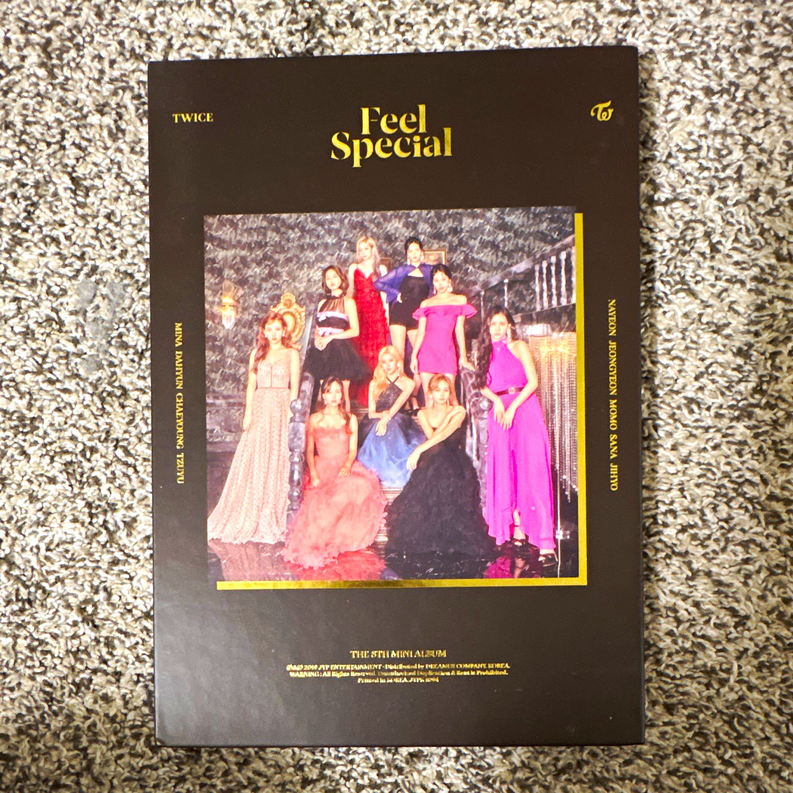 TWICE 'Feel Special' Mini Album CD K-Pop 2019 JYP Entertainment Sleeve