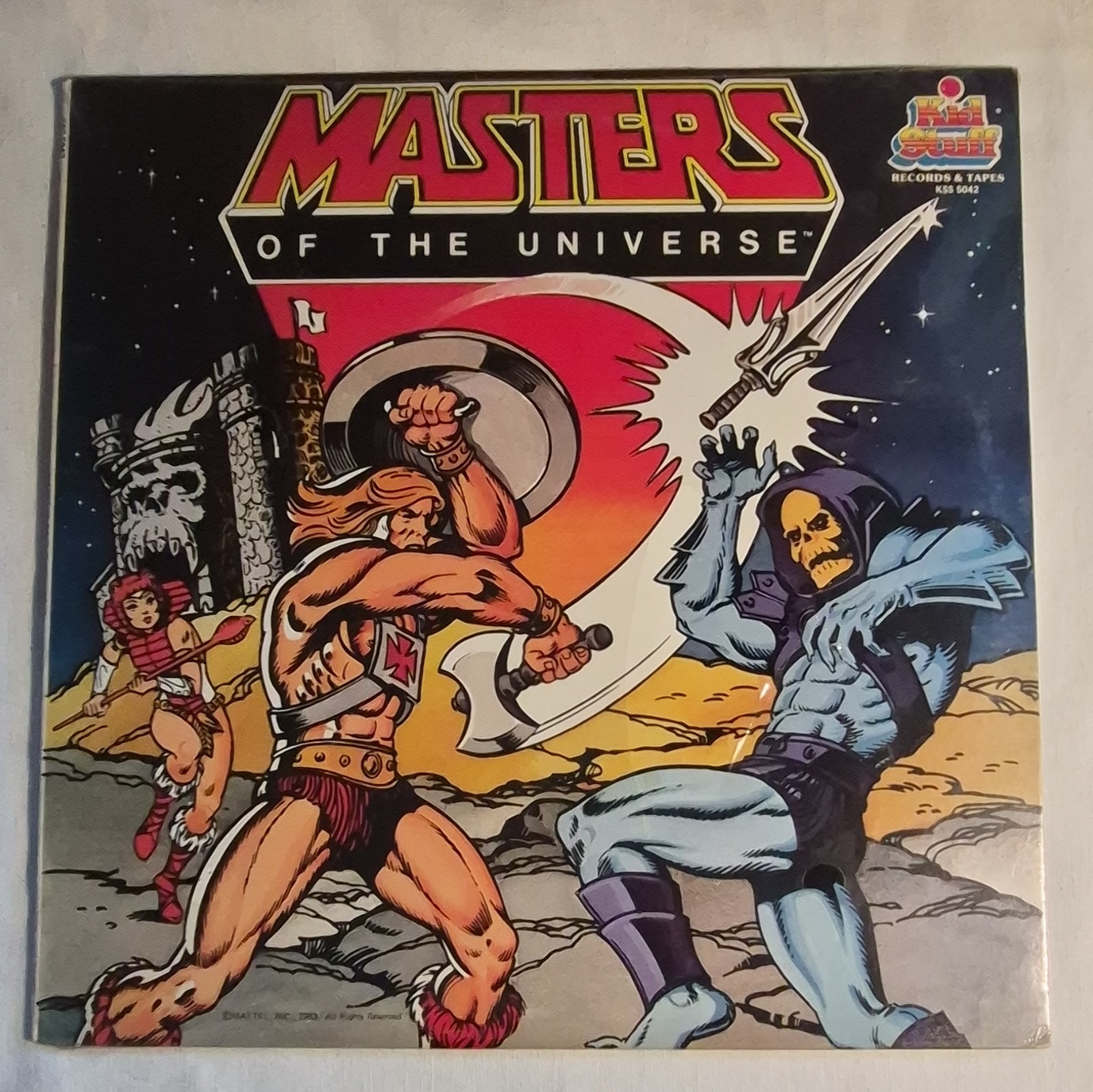 Vintage 1983 He-Man Masters Of The Universe Vinyl LP Brand New Factory Sealed