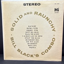 Bill Black’s Combo Solid and Raunchy LP SHL 32003 1960 Hi Records Stereo NM picture