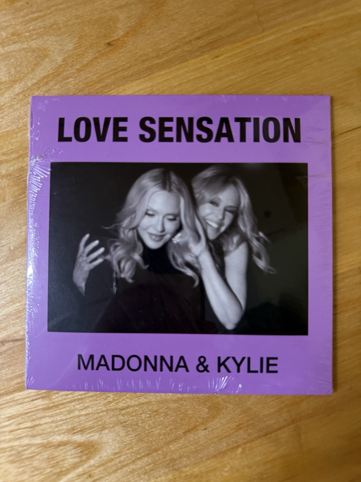 Madonna & Kylie Love Sensation CD Single 2026 - Warner Records Purple Sleeve