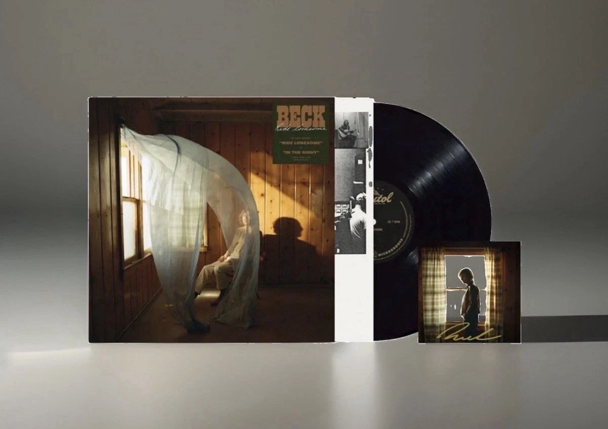 Beck ~ Ride Lonesome  Vinyl LP + Limited Edition SIGNED ART CARD *New/Sealed