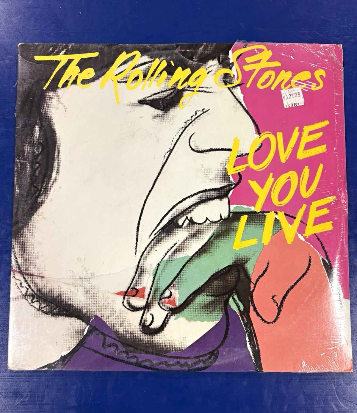 The Rolling Stones Love You Live Vinyl LP Rolling Stones Records COC 2-9001