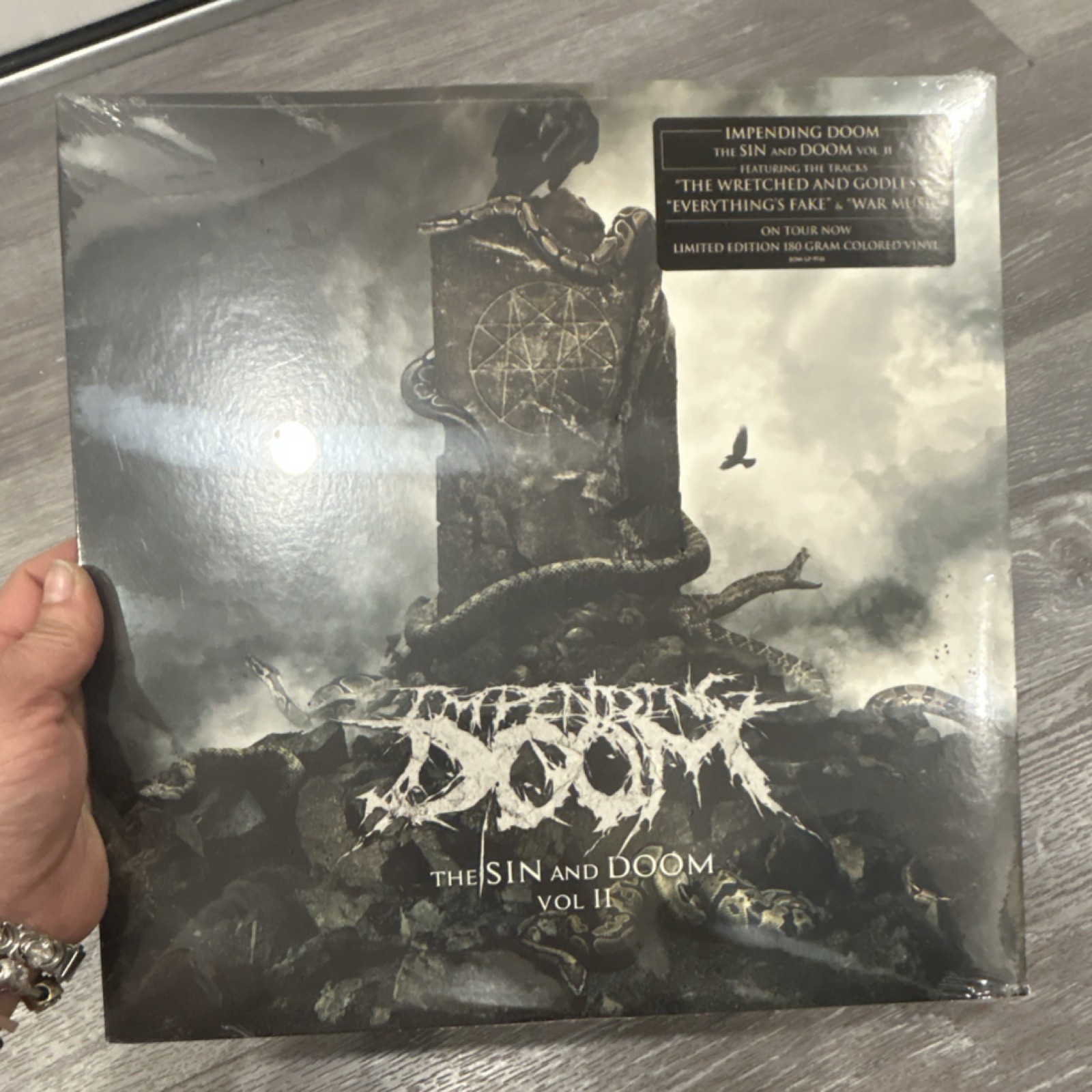 Impending Doom The Sin and Doom Vol. II LP Limited 180g Colored Vinyl Sealed