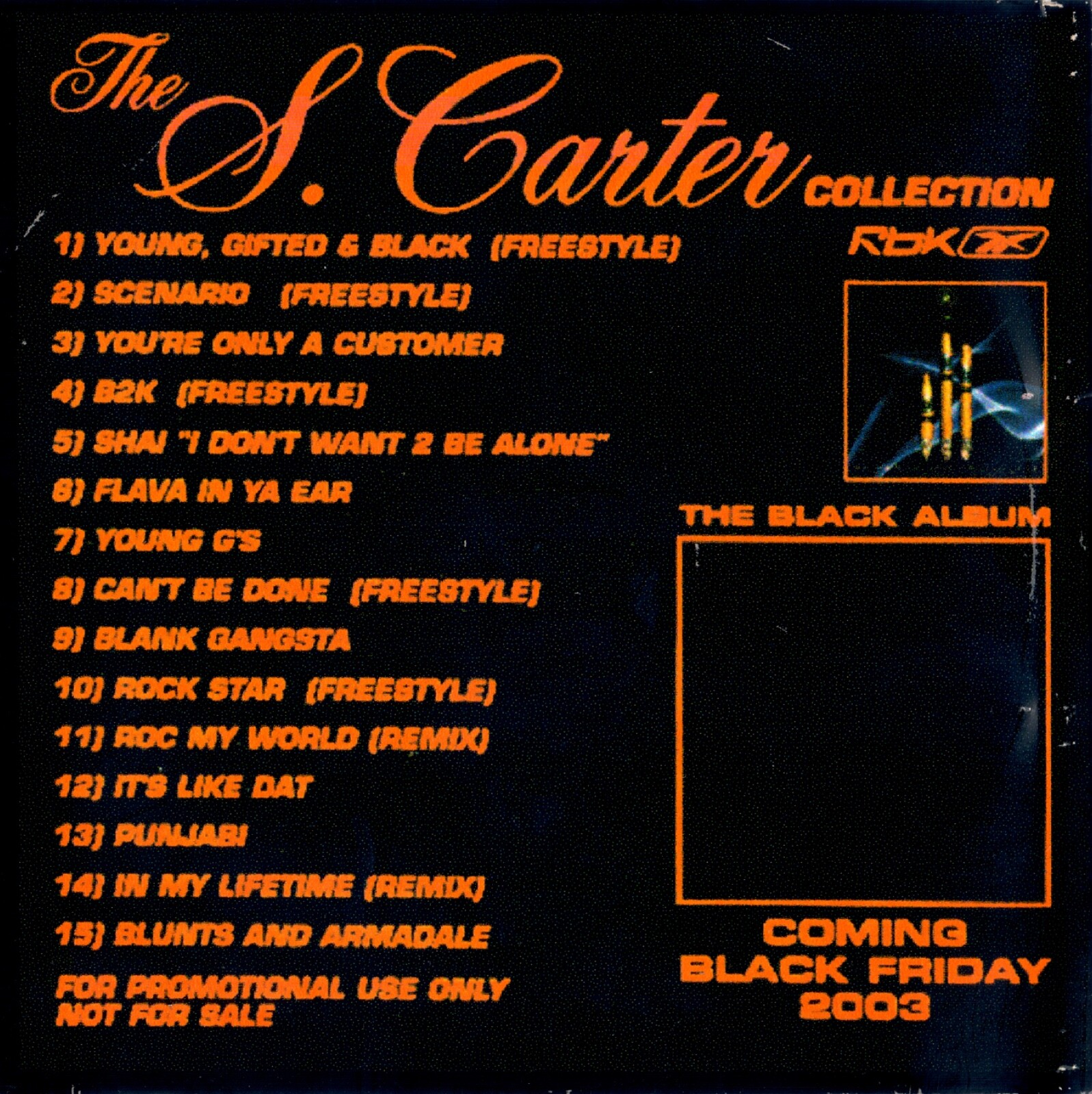 JAY Z - THE S. CARTER COLLECTION  - NYC RAP HIP HOP MIXTAPE MIX CD