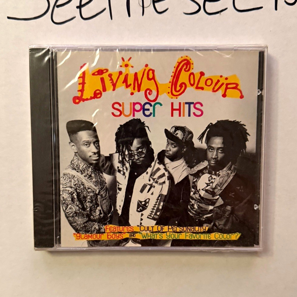 Living Colour - Super Hits CD 1993 Epic Rock Compilation Greatest Hits EK 47812