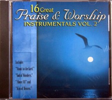 16 Great Praise & Worship Instrumentals Vol. 2 Brand NEW Christian Music CD picture