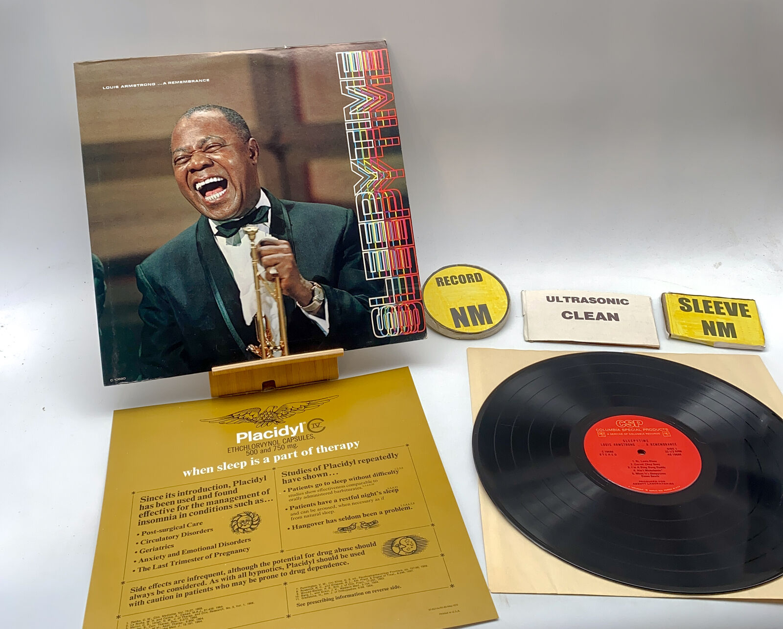 Louis Armstrong Sleepytime Louis Armstrong . .... -  NM/NM  C 10680