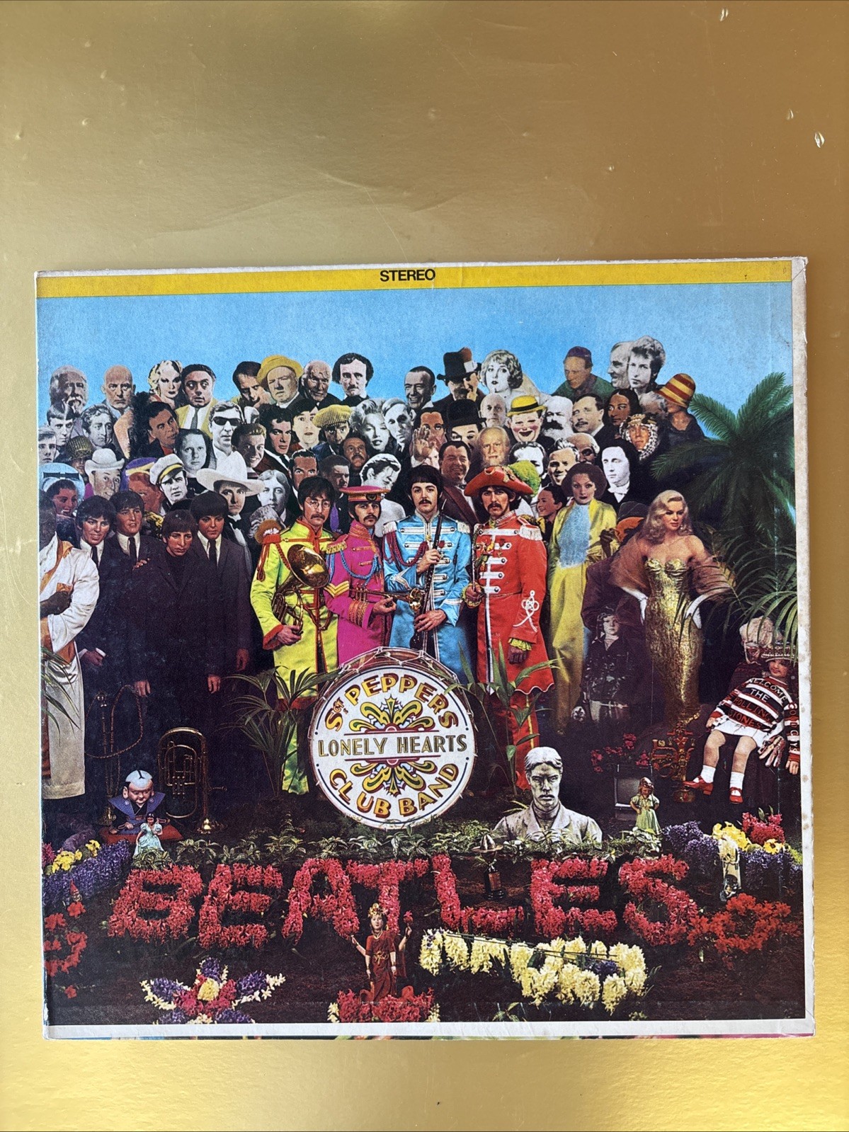 The Beatles Sgt. Pepper lonely hearts Vinyl Record 1967 Capitol .SMAS 2653 😎