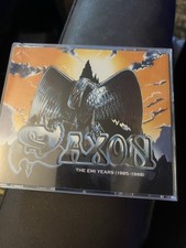 SAXON - THE EMI YEARS (1985-1988) 4 CD SET + BOOKLET. Near Mint. Read Full Desc picture