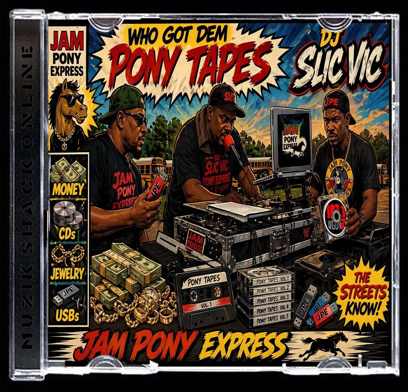 DJ SLIC VIC JPE - WHO GOT DEM PONY TAPES c2026
