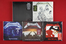 Metallica Black Ride The Lightning Master of Puppets Kill'em All 5 CD Lot NEW picture