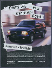 Oldsmobile Bravada Sheryl Crow Lyrics Vintage Print Ad 1999 picture
