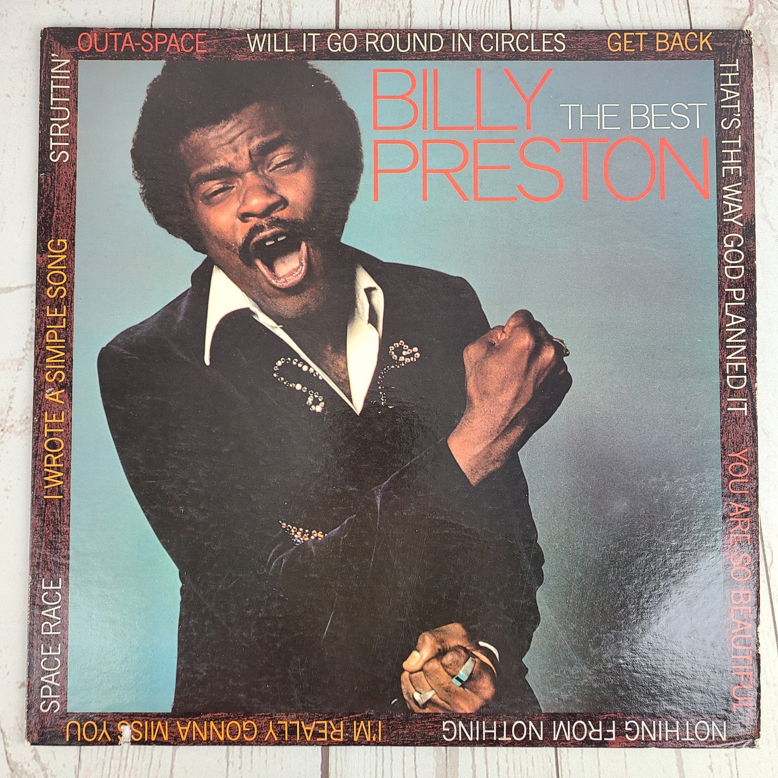 Billy Preston The Best LP 1982 A&M SP-3205 VG+