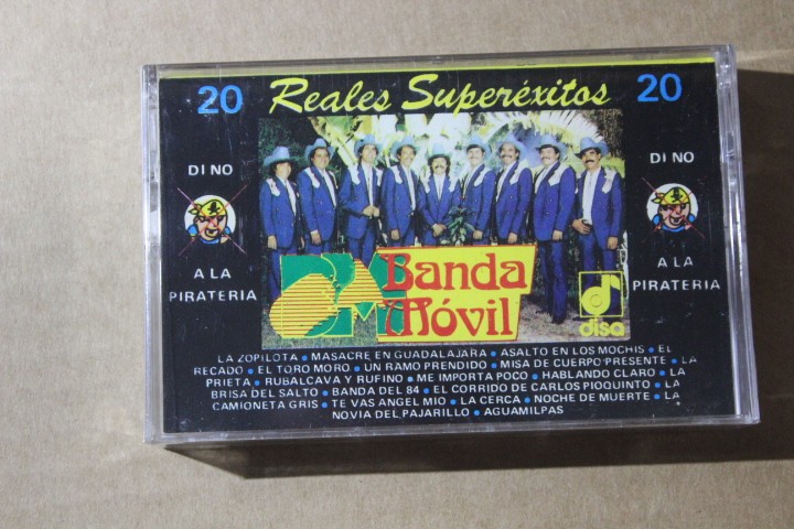 BANDA MOVIL  20 REALES SUPEREXITOS 20  ULTRA RARE NEW SEALED