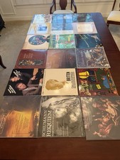 Vintage Lot of 18 LP Albums 20 Records 2 Sealed Song Cycle Classical Pop picture
