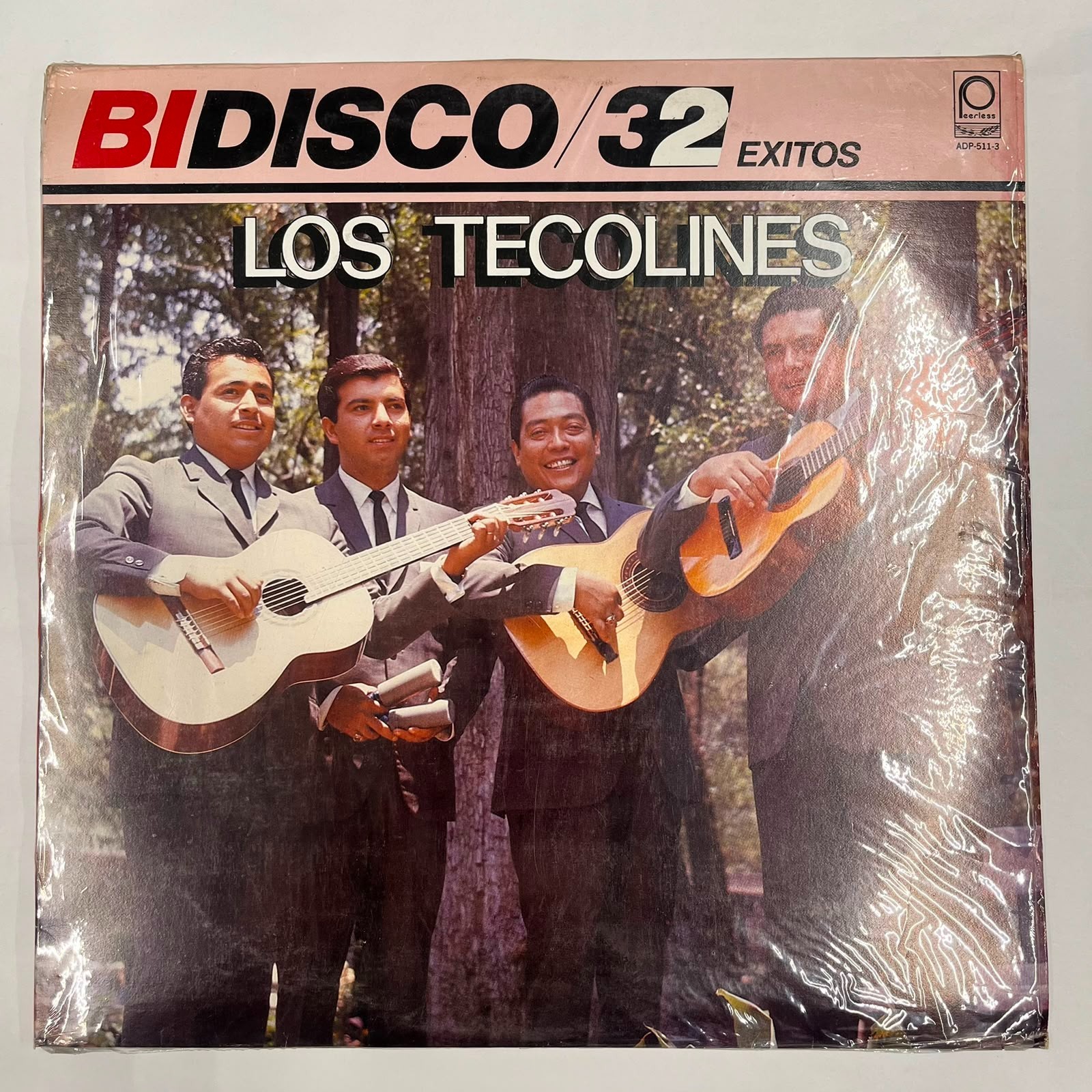 LOS TECOLINES -ALBUM DE LOS TECOLINES/32 EXITOS- 1984 MEXICAN DOUBLE LP, BOLERO