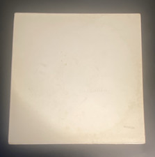 The Beatles White Album Gatefold Cardboard Only embossed front cover picture