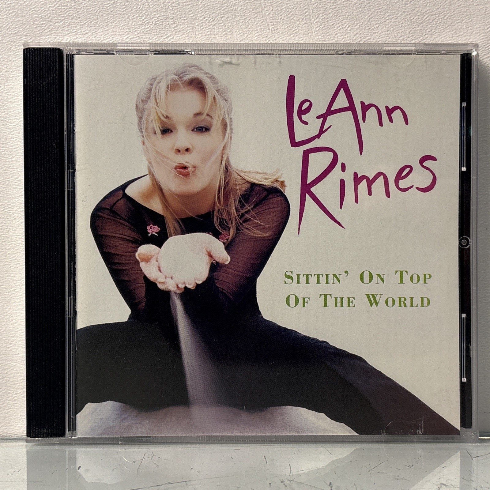 LeAnn Rimes Sittin\' On Top Of The World CD Purple Rain Looking Through Eyes