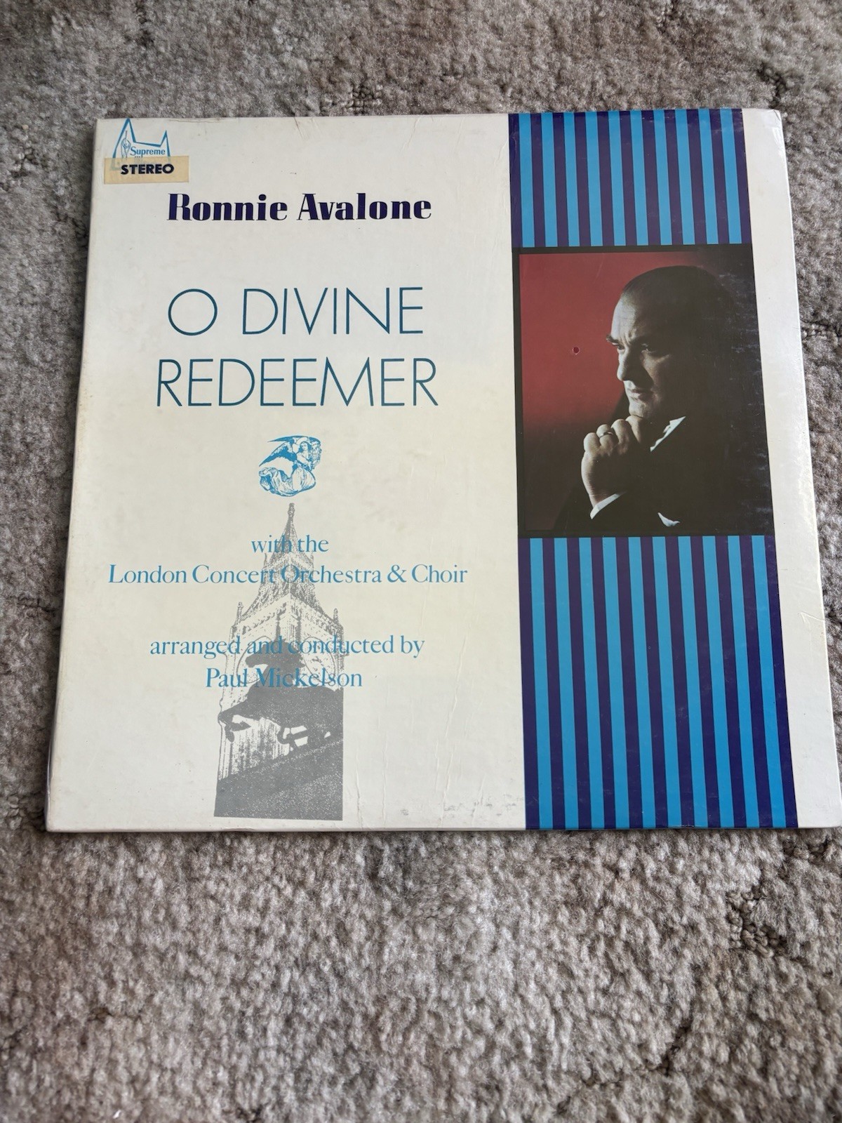 Ronnie Avalone O Divine Redeemer Vinyl LP Sealed Supreme Paul Mickelson Gospel