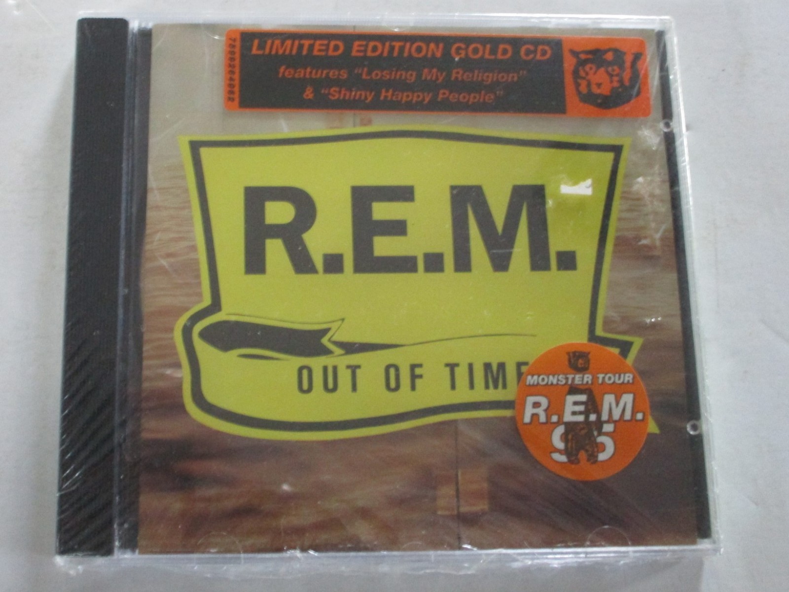 R.E.M. Out of Time Gold CD Sealed Limited Edition Monster Tour 1991 Rare