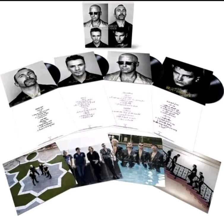 U2 - Songs Of Surrender 4 LP Super Deluxe Boxset [New Vinyl] Lt - Box Damaged