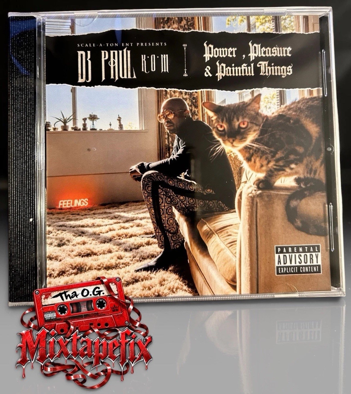 Three 6 Mafia Dj Paul “power, Pleasure And Painful Things” Cd Sealed