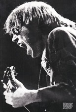 Neil Young, Rainbow Theatre, 1973 - Miniature Poster/Original Magazine Clipping picture