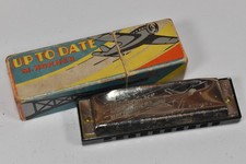 Vintage Hohner The American Ace Harmonica with Original Up To Date Box picture