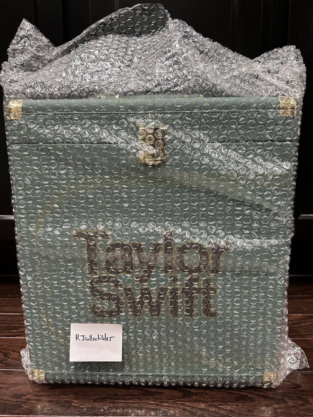NEW TAYLOR SWIFT MIDNIGHTS VINYL COLLECTOR'S CASE BLUE LIMITED EDITION