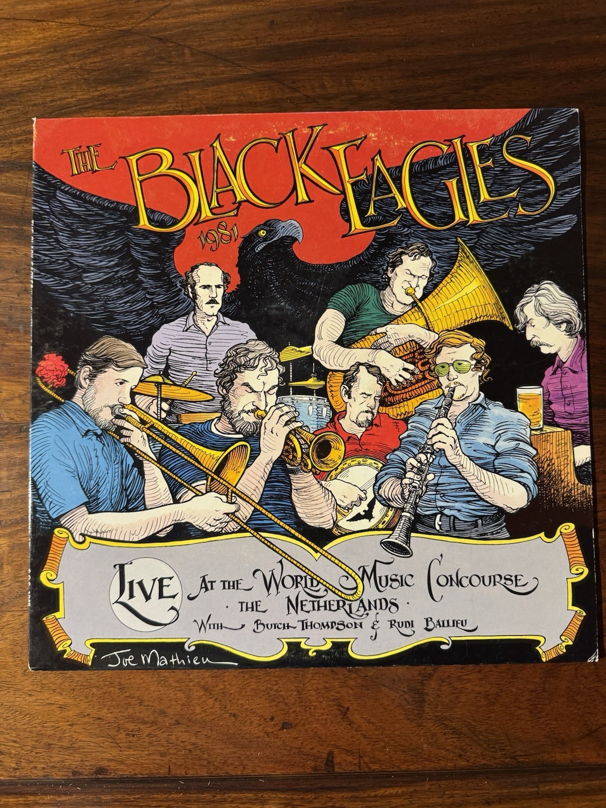 Black Eagle Jazz Band 1981 Stomp Off SOS 1048 Dixieland LP NM