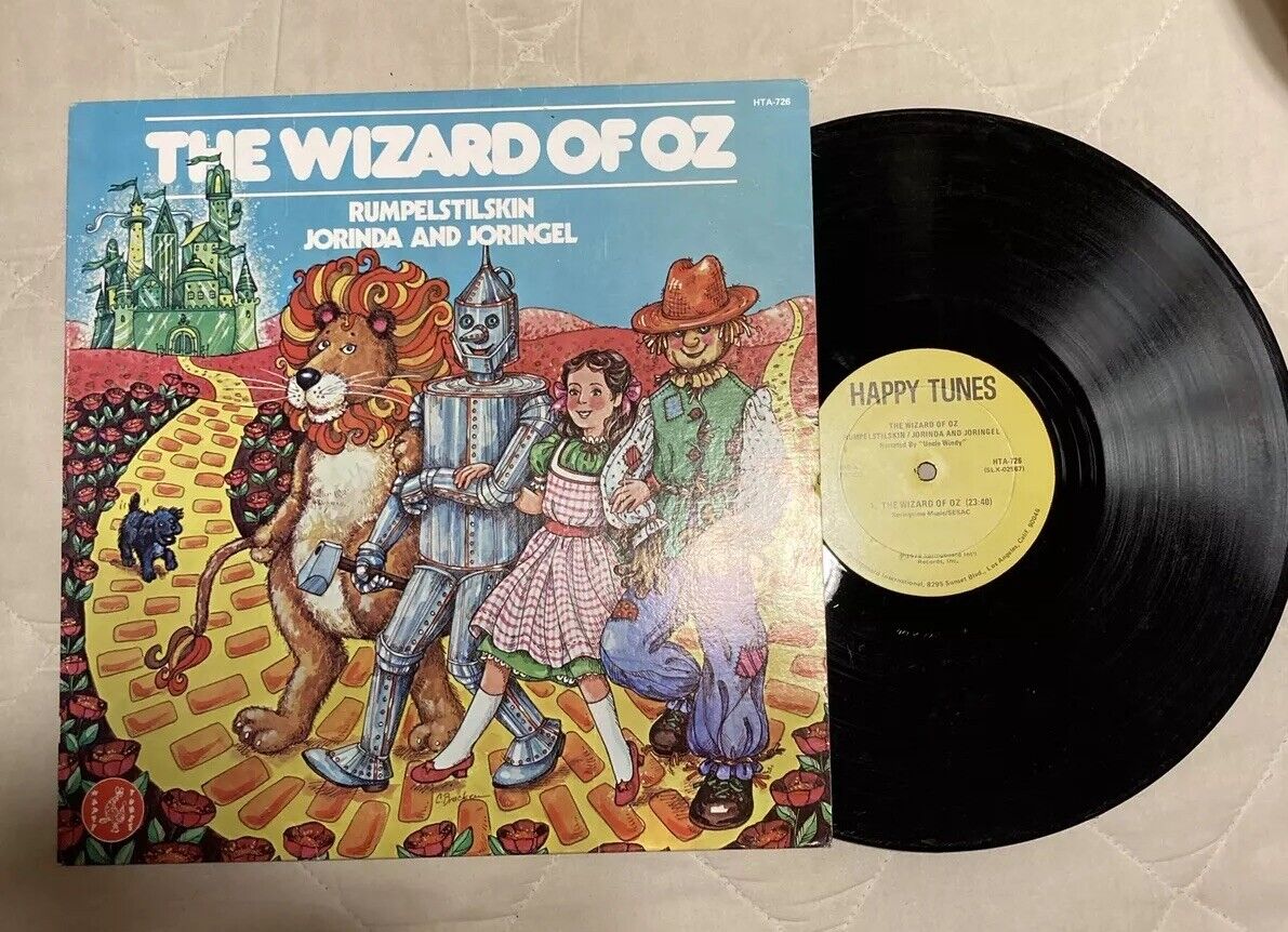 The Wizard Of Oz… HTA-726 Happy Tunes 1978 Springboard VG+, ft. Tchaikovsky