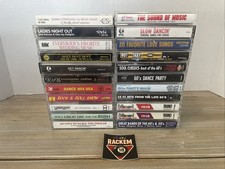 Vintage Lot Of 22 Dance Billboard Best Of 50’s & 60’s Love Songs Cassette Tapes picture