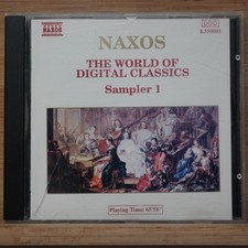 Naxos – The World of Digital Classics Sampler 1 CD Classical 8.550001 picture