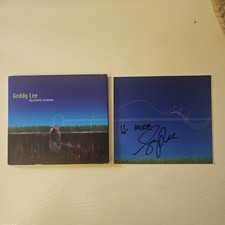 SIGNED Geddy Lee of Rush - My Favorite Headache- 2000 Atlantic Records case only picture