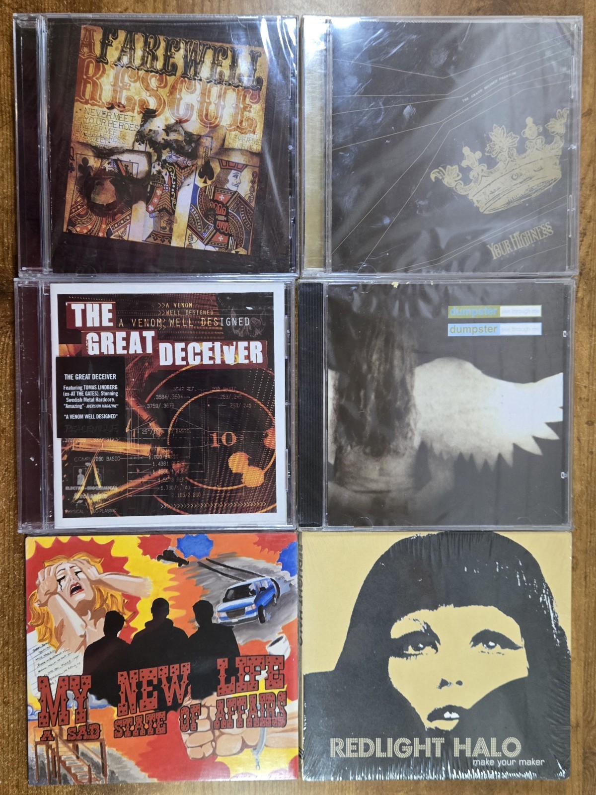 SEALED 6 Variety CD Music Lot, Indie-Alt.-Hard-Metal Rock & Punk/Pop Punk, New