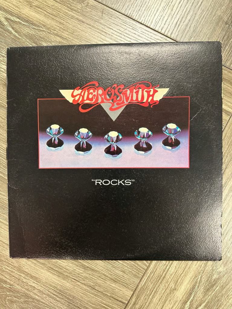 Aerosmith Rocks 1976 Vinyl LP Columbia PC 34165 Stereo Black