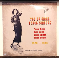 ⭐SEALED⭐ORIGINAL WOMEN TORCH SINGERS 1928-1935 (RARE NEW 1980 VINYL LP) picture