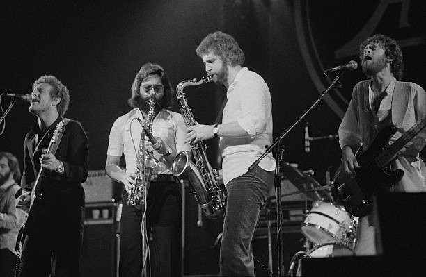 Scottish Funk Group The Average White Band Performing 7Th June 197- Old Photo