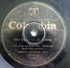 Vernon Dalhart Curse Of Aching Heart Mother's Grave 78 rpm vintage early country picture