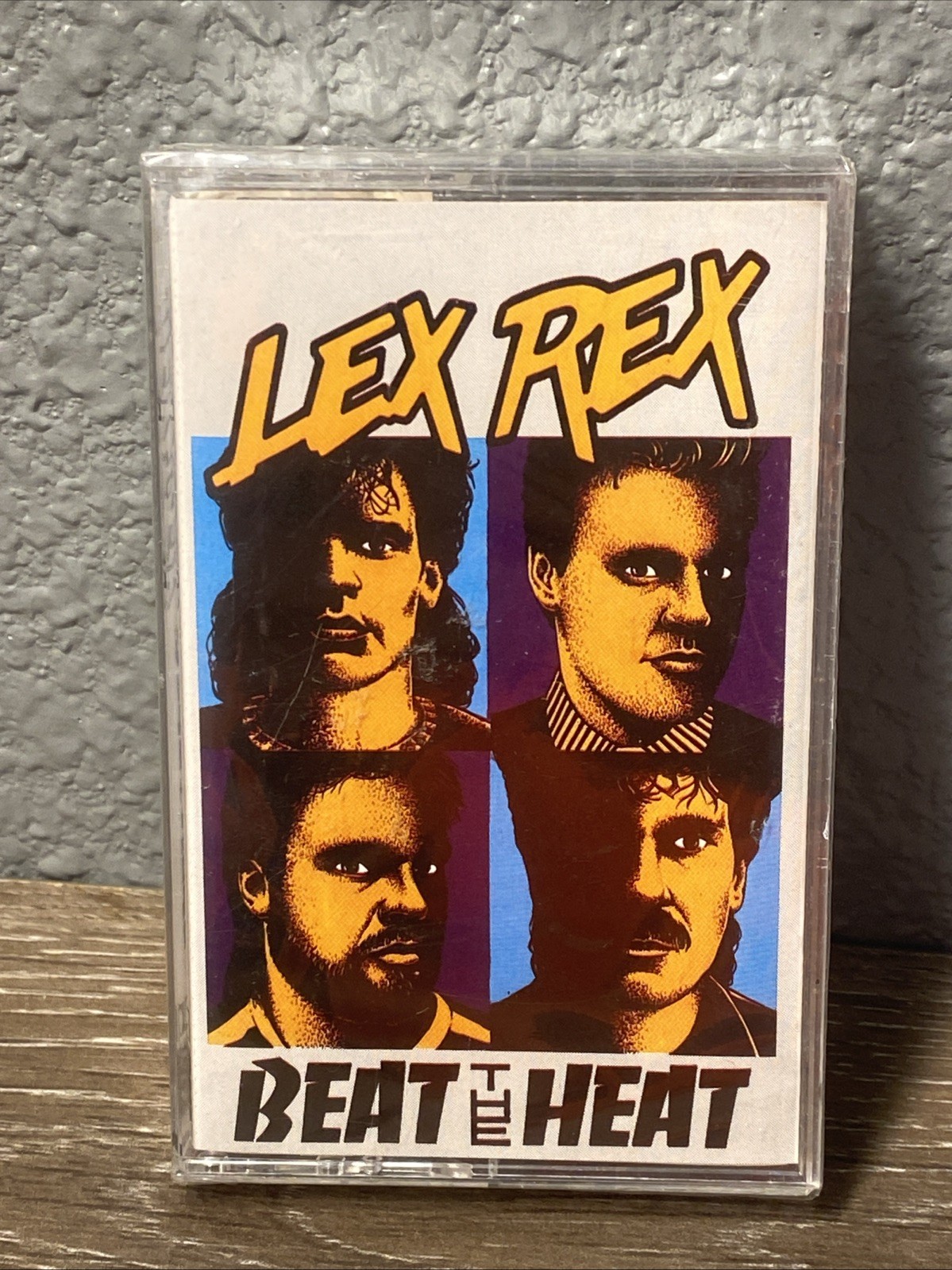 Brand New Sealed Vtg 1990 Cassette Tape Lex Rex Beat The Heat Pan Trax Records