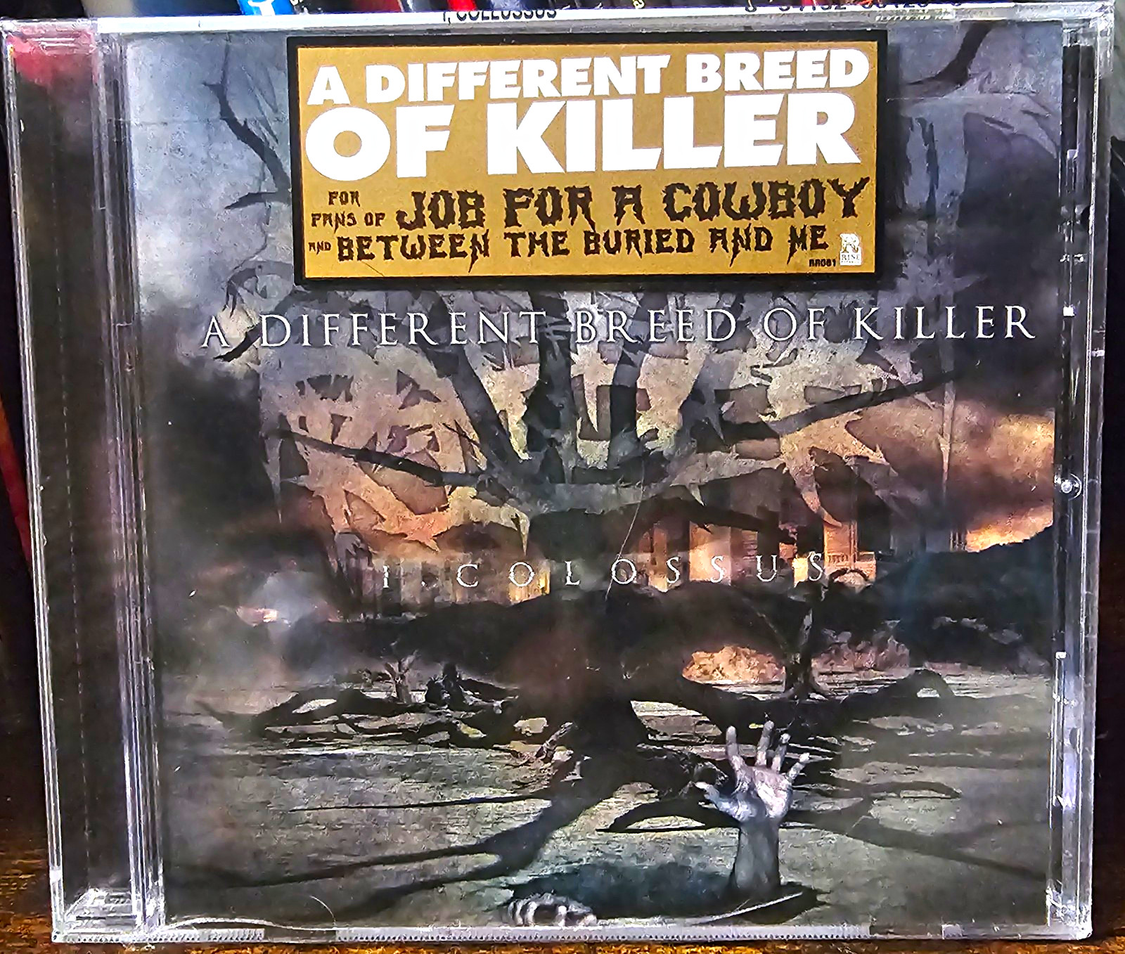 A Different Breed of Killer - I, Colossus CD Rise Records deathcore