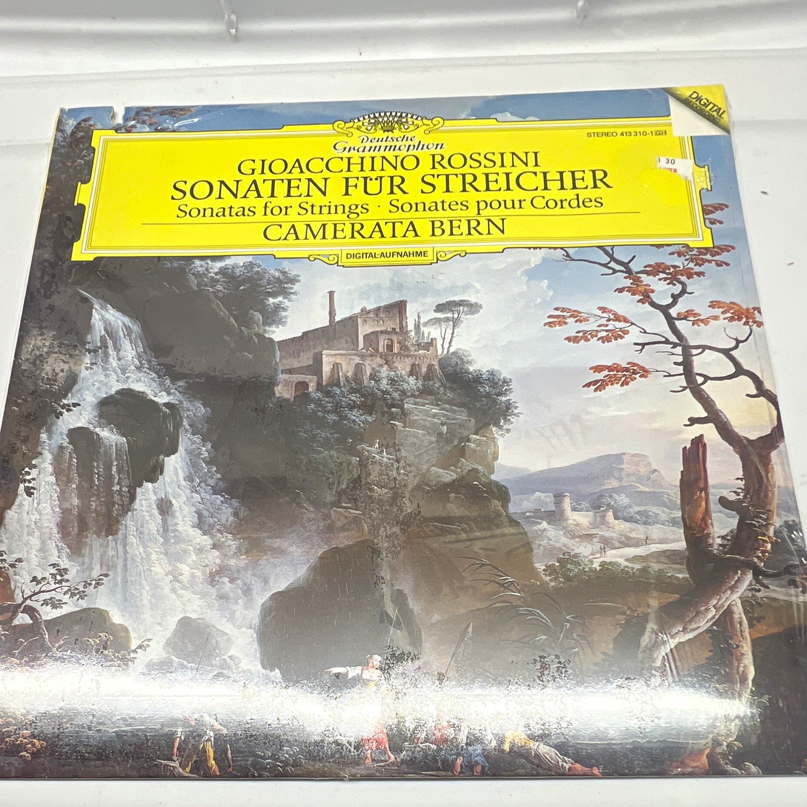 Deutsche Grammophon Gioacchino Rossini Sonaten für Streicher Stereo LP 413 310-1