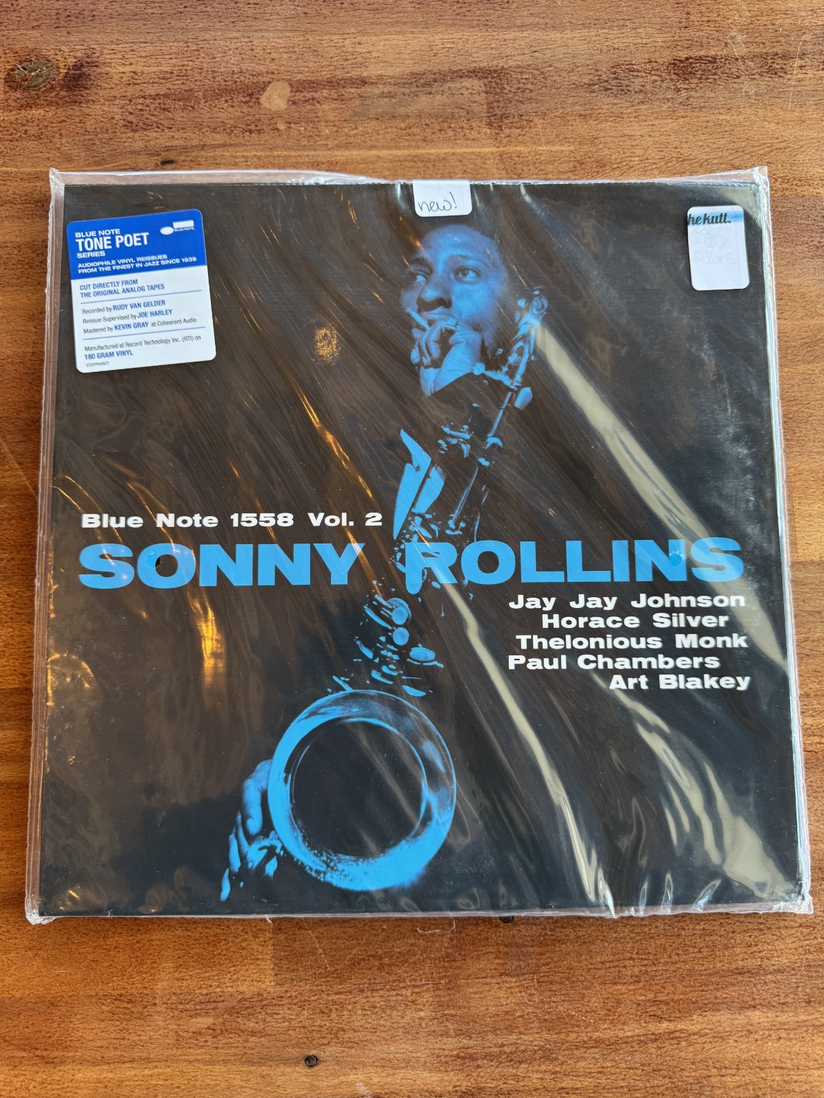 Sonny Rollins Vol.2 Blue Note Tone Poet Vinyl LP UNPLAYED
